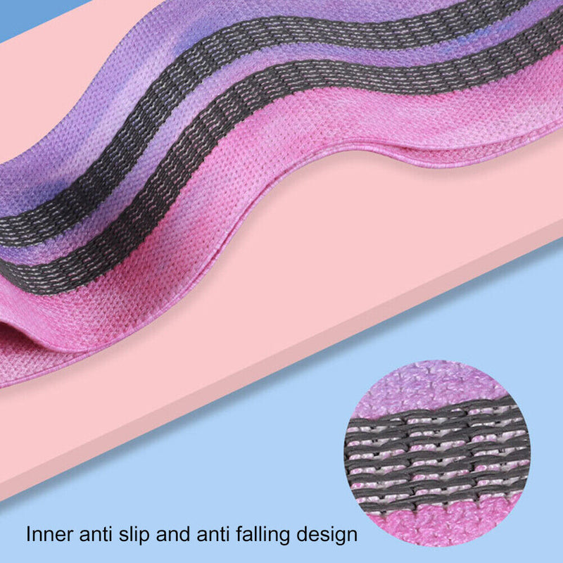 Sports Squatting Strength Training Elastic Resistance Band Belt Circle Gradient