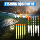 15pcs/Set Sea Fishing Floats Vertical Buoy Slip Bobber Rod Fishing Lures  Newly