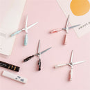 Steel Scissors Child Handmade Scissors School Stationery Cat Paw Art Scissors