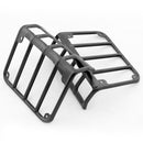 1Pair Metal Rear Tail Light Guards Covers for 07-17 Jeep Wrangler JK JKU