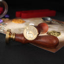 Animal Pattern Fire Painting Stamp Wax Seal for Stamping Envelope Card (C) Newly