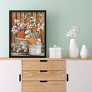 Pumpkins 5D Diamond Painting DIY Full Drill Round Rhinestone