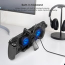 Cooling Fan with Stand Portable Dual C-Port Adapter for Steam Deck/Switch/OLED