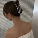 Color Metal Hairgrip Headwear Large Hair Clips Hair Claws Barrettes Hairpins