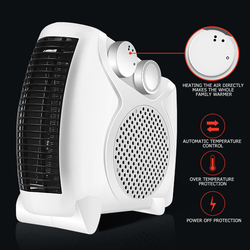 Automatic Temperature Control Electric Heater Hot Air Blower for Home Dormitory