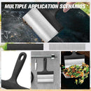 Spatula Cleaning Barbecue Grill Barbecue Net BBQ Cleaning Teppanyaki Tool T6I1