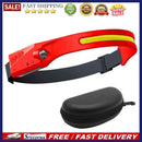 COB LED Headlamp Sensor Headlight Flashlight Rechargeable Outdoor Work Ligh