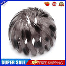 Women Bun Hair Claw Expanding Ponytail Buckle Bird Nest Hair Clip (Grey)