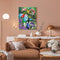 Flower Bird Oil Paint By Numbers DIY Handpainted on Canvas Wall Art (B1040)