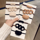 Fashion Headband Women Scrunchie Rubber Bands Hair Rope Clip Ponytail Holder