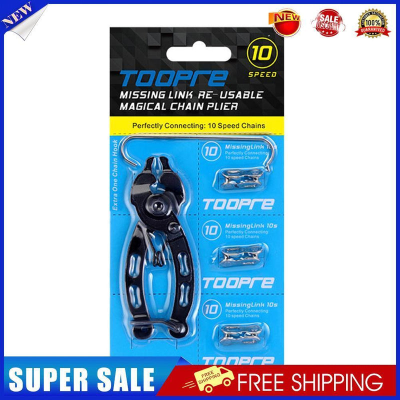 TOOPRE MTB Bike Chain Quick Link Tool Master Link Repair Pliers Kits (10S)