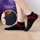 2pcs Breathable Anti-Slip Elastic Yoga Socks Lady Dancing Fitness Pilates Socks