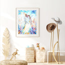 Full Round Drill Diamond Painting Abstract Girl Picture Handiwork Art Mosaic Kit