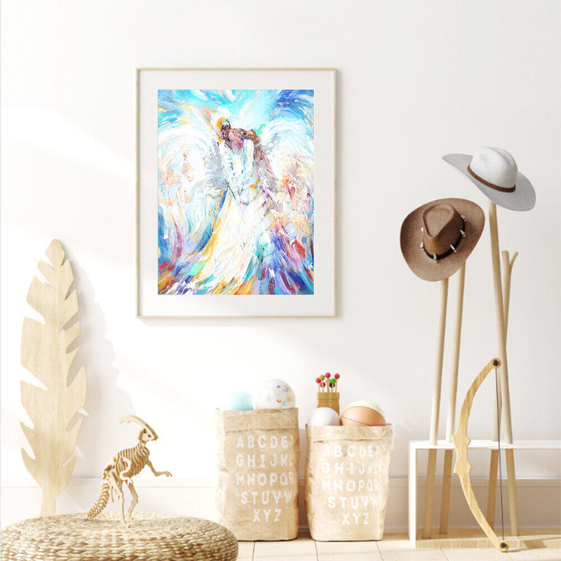 Full Round Drill Diamond Painting Abstract Girl Picture Handiwork Art Mosaic Kit