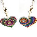 2x DIY Full Special Shape Diamond Painting Keychain Bag Decor Kit (DYSK15) Newly