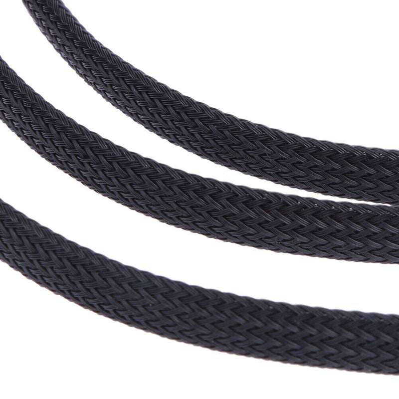 4-Pin PWM Fan Cable 1-3 Way Splitter Black Sleeves Extension Cable