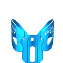 MTB Road Bike Water Bottle Cage Aluminum Lightweight Bottle Bracket (Blue)