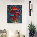 5D DIY Special Shaped Diamond Painting Color Mushroom Cross Stitch Mosaic