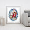 Santa And Animals Frameless Oil Paint By Numbers DIY Hand Painted Canvas Crafts