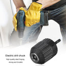 Electric Drill Chuck Screwdriver Impact Driver Converter Wrench Kit (4pcs) Newly