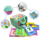 Toddler Puzzle Educational Reading Book Early Learning Kids Cloth Book