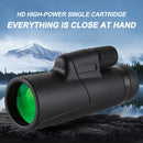 #A Portable 800X60 Zoom HD Monocular BAK4 Roof Prism Telescope for Camping Trave