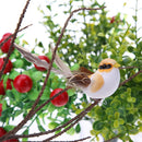 Starnear 12 Colorful Foam Binding Artificial Birds for DIY Crafting Ga