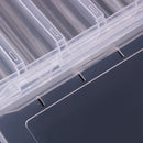 28CM *18.5CM * 5CM 14 Compartment Plastic Fishing Storage Boxes for Fishing Bait