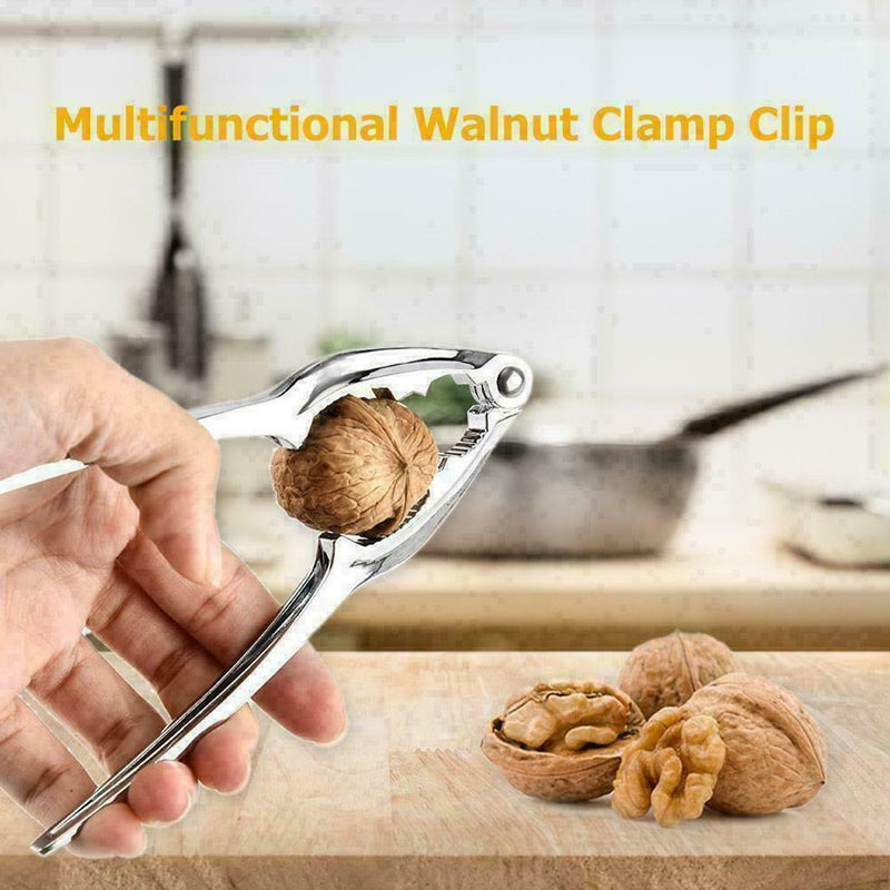 Multifunction Walnut Clamp Clip Pecan Nutcracker Sheller Kitchen A5V9 J9S4