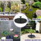 Floating Solar Powered Fountain Pond Bird Bath Water Fountain Pump (13cm)