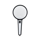 Handheld Magnifying Glass Optical Glass Lens with 4 LED Illuminated Magnifier