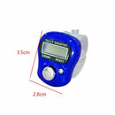 Hand Held Coun Mini LCD Stitch Marker Tally Counter Finger Counter Digital