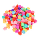 Colorful Alphabet Heart Eyes Loose Beads Bracelet Beaded Polymer Clay Beads