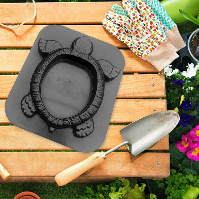 Planting Flowers Mould Garden Path Maker Turtle Concrete Cement Mold Brick