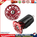 2pcs MTB Handlebar End Plugs Aluminum Alloy Road Bike Handle Grips (Red) Newly