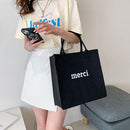 Women Felt Tote Large Capacity Female Shoulder Travel Shopping Storage Handbags
