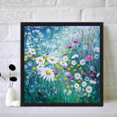 Daisy Bush Oil Paint By Numbers Kits Canvas Picture Wall Art DIY Craft Gift