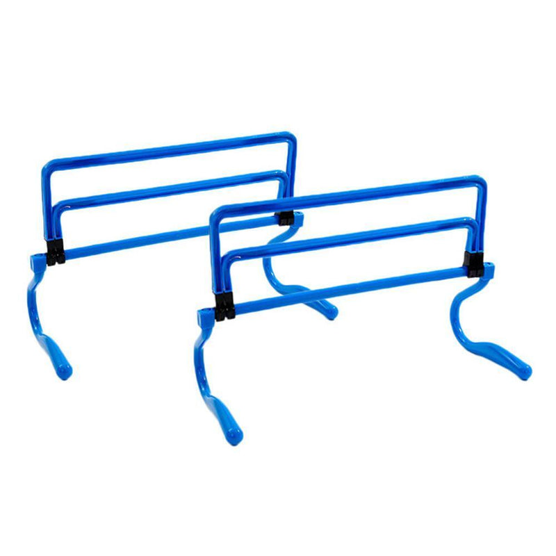Foldable Removeable Football Barrier Frame Soccer Training Barrier (Blue)