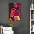 Characters Waterproof Retro Metal Plate Poster Tin Plaques Wall Signs (7)