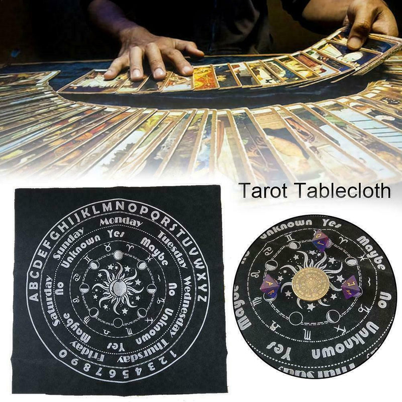 Divination Altar Tarot Cards Dedicated Tarot Tablecloth Professional Runne I8C1