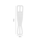 2pcs/bag Silicone Bike Phone Bracket Fixed Straps Cycling Accessory (White)