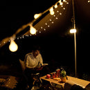 LED String Light Camping Tent Outdoor Bulb Waterproof Party Yard Decor (B) Newly