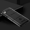 Drop-Proof Soft TPU Shell Phone Back Cover Case Guard for Moto E6 (Black)