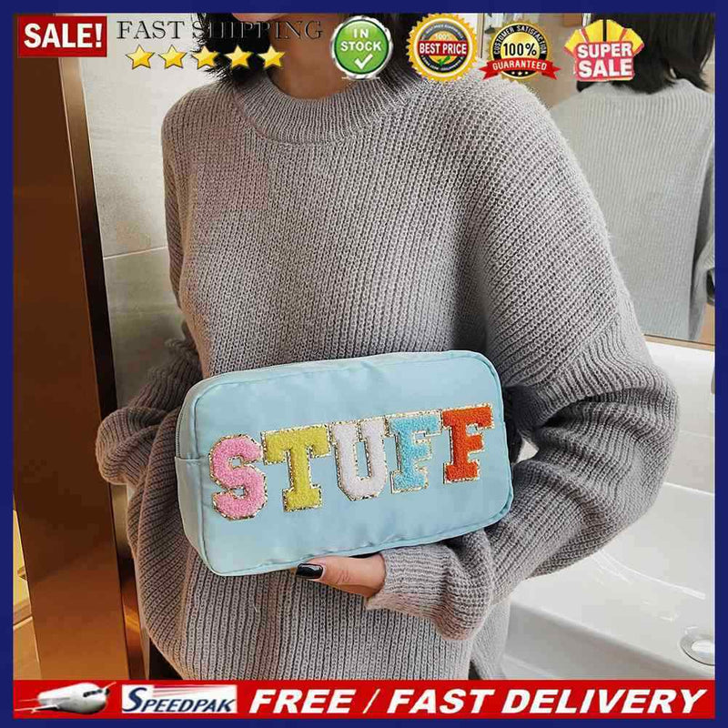 Casual Cosmetic Bag Waterproof Nylon Makeup Bags Travel Organizer for Lady Girls