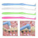 Orthodontic Interdental Brush Cleaning Soft Toothbrush Oral Care (Green) Newly