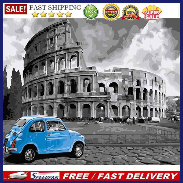 Colosseum 50x40cm Oil Paint By Numbers DIY Painting SXD216045