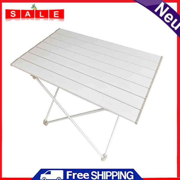 Outdoor BBQ Picnic Hiking Table Foldable Dinner Desk Camping Furniture Supplies