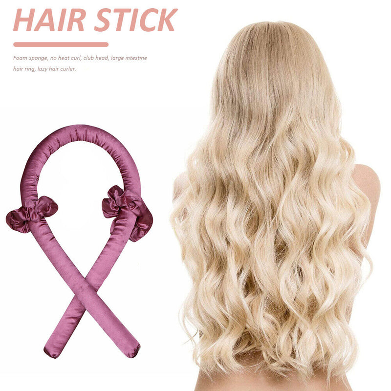 Sponge Hair Rollers Sleeping Hairdresser Hair Wave Curling Rods No Heat (8)
