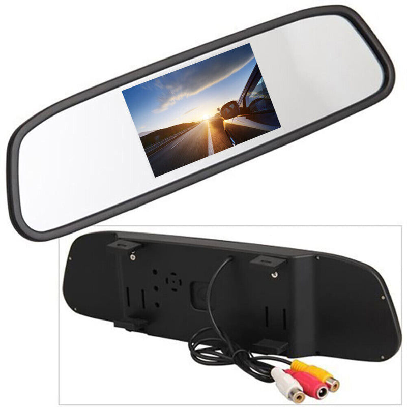 4.3 inch TFT LCD Car Rear View Mirror Monitor 9-36V for Auto Parking System