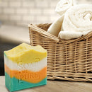 Aloe Lemon Handmade Soap Cleansing Moisturizing Bath Shampoo Soap Skin Care